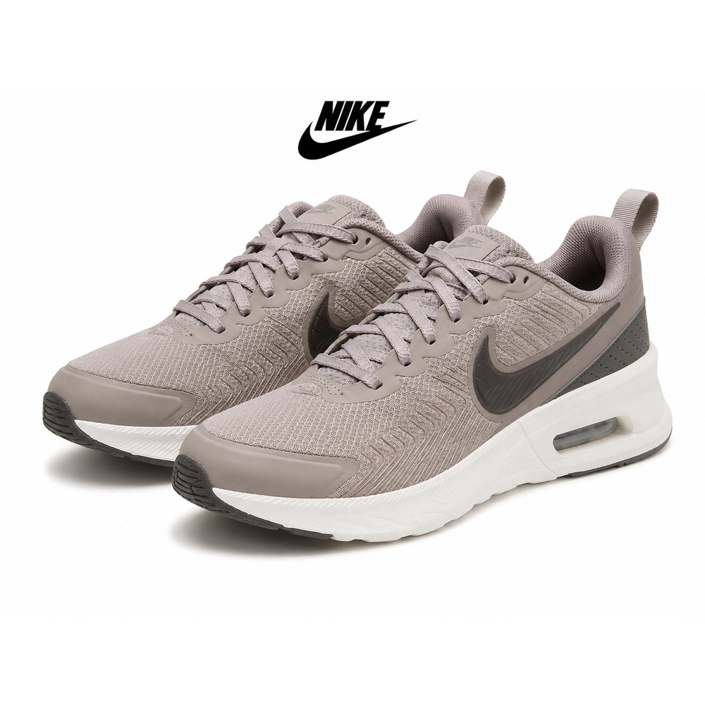 Nike Women's Air Max Nuaxis Sneakers Taupe Gray Running Shoes Size 8 HF1233-200